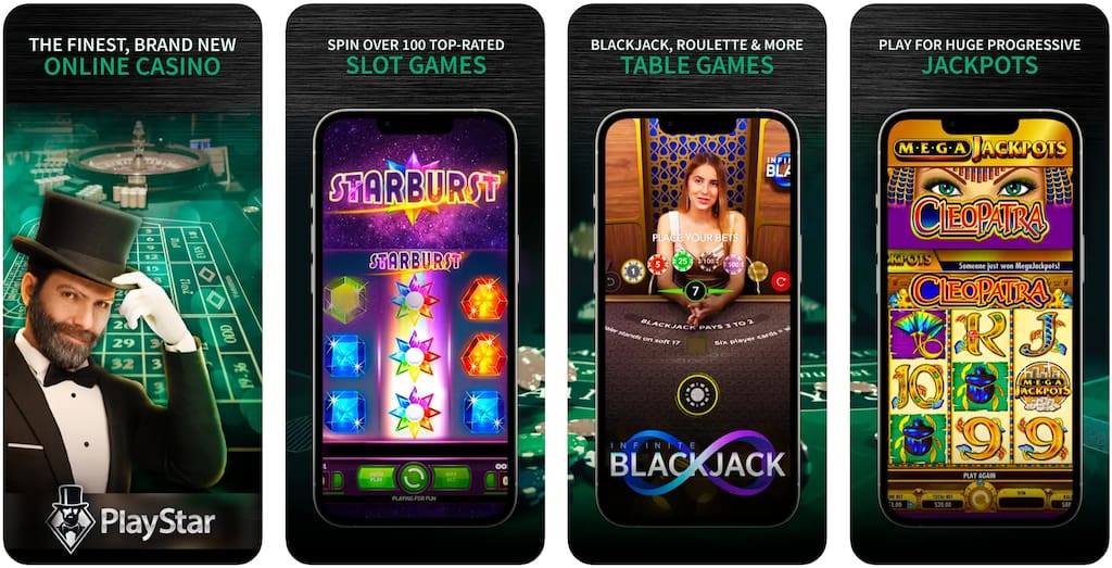PlayStar - Real Money Casino, App Store